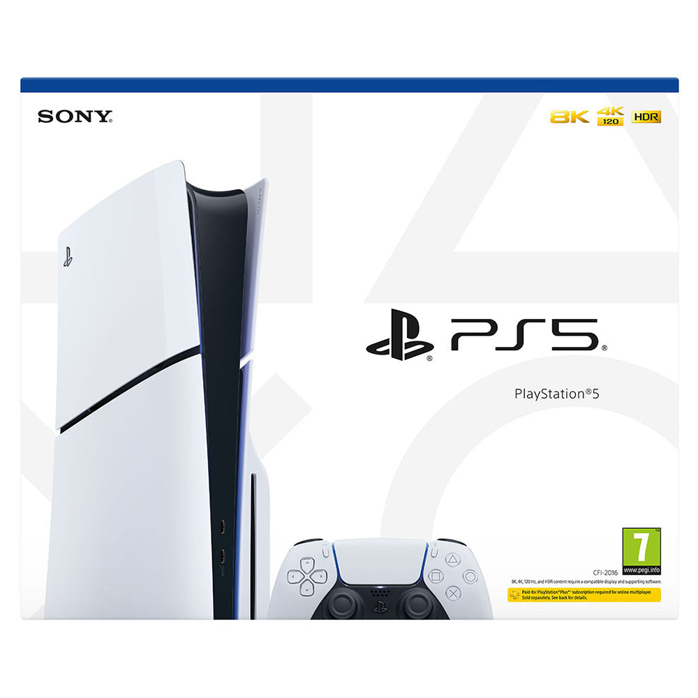 Sony PlayStation 5 Disc Drive Gaming Console – White & Black | 1TB Disc Edition
