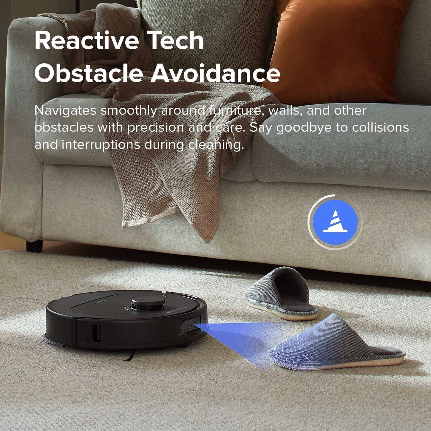 Roborock Qrevo S Robot Vacuum with Multifunctional Dock