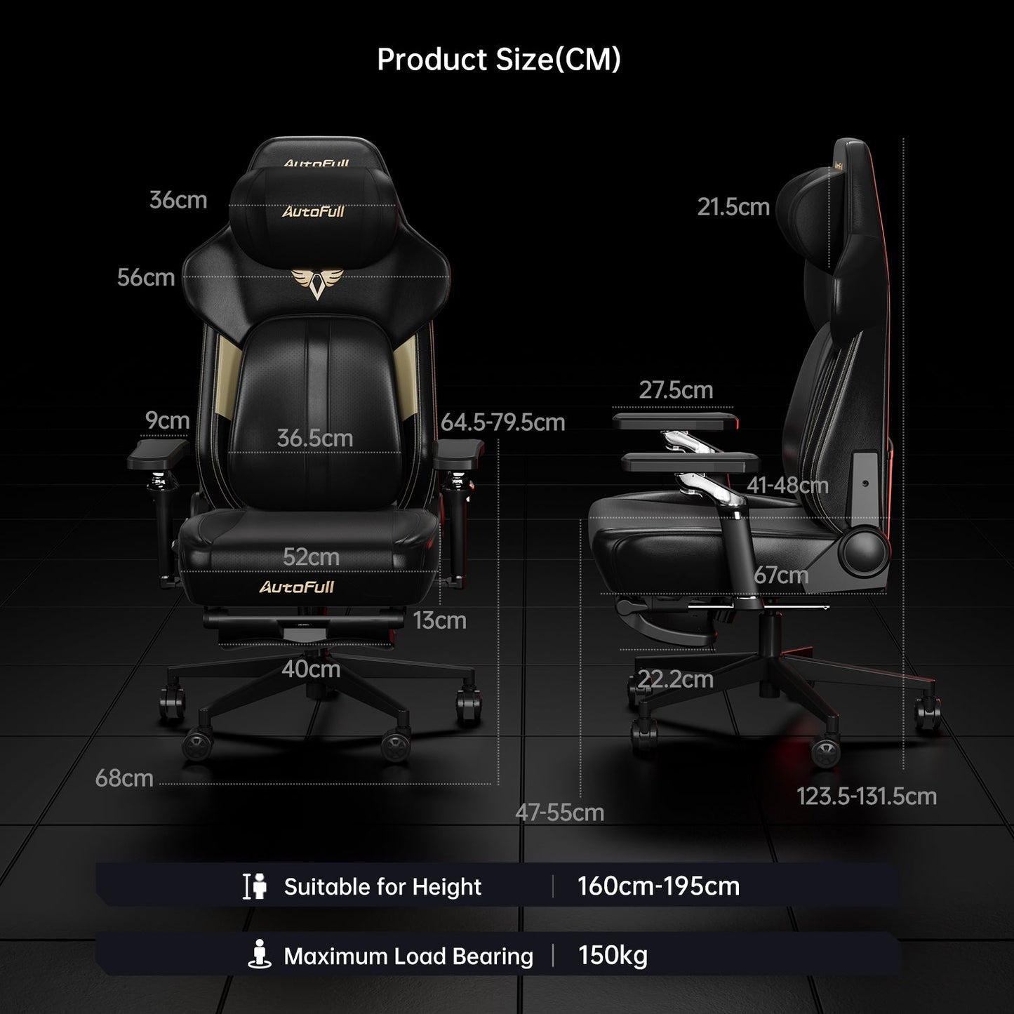 🔥AutoFull M6 Ultra 2.0 Ergonomic Gaming Chair [New & Upgraded]